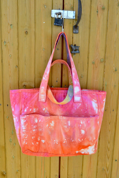 Sunrise Tie Dye Project Tote Bag